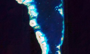 太空视角下的中国南海是啥样?来看这些礁